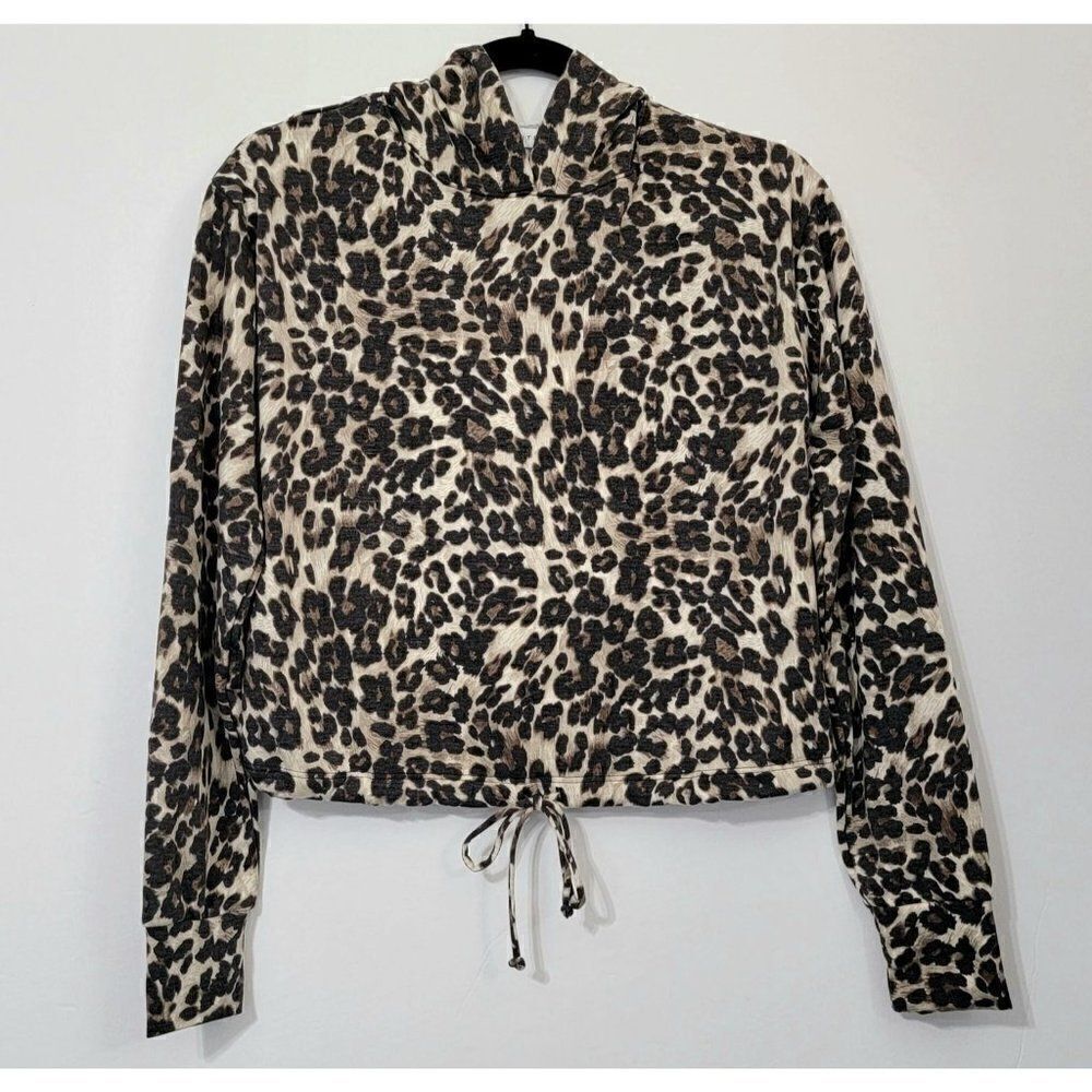 Socialite Printed Pullover Hoodie XS Leopard Print - Picture 5 of 7